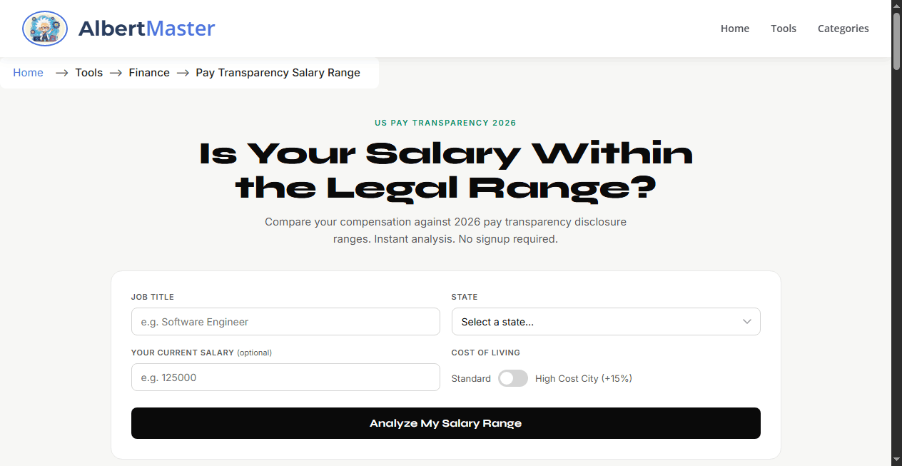 Pay Transparency Salary Range