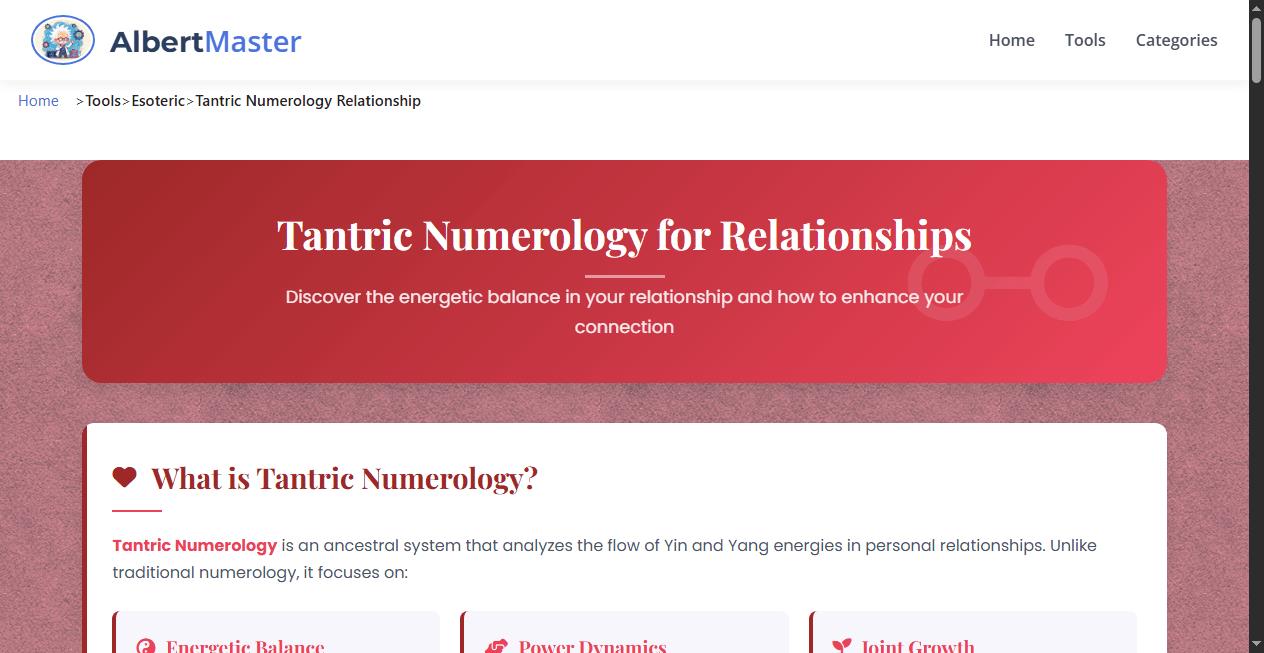 Tantric Numerology for Relationships