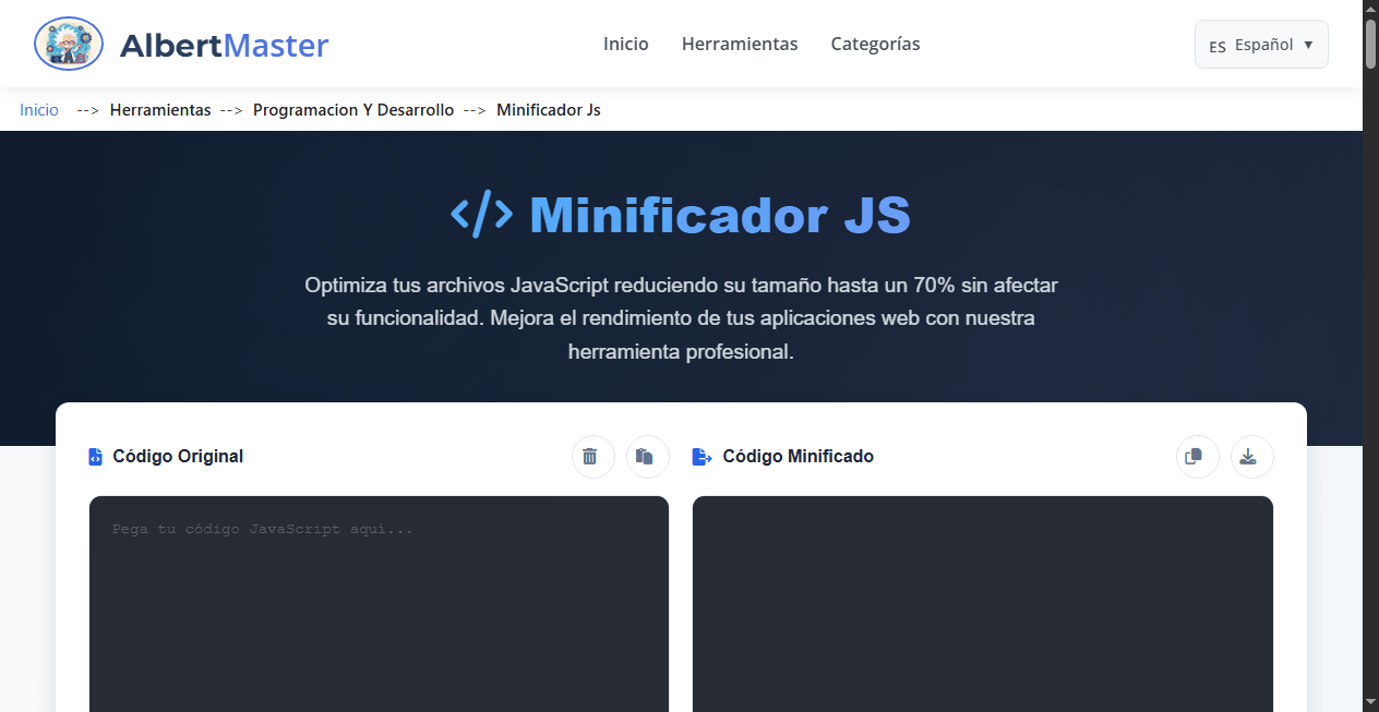 JS Minificador