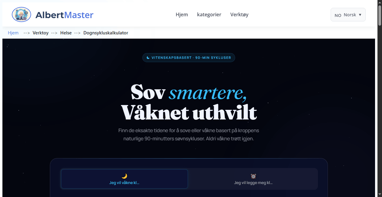 Døgnsykluskalkulator