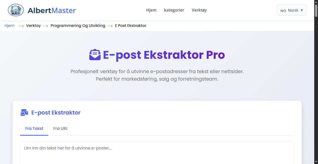 E-post Utvinner Pro
