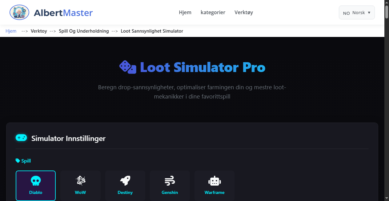 LootSimulator Pro