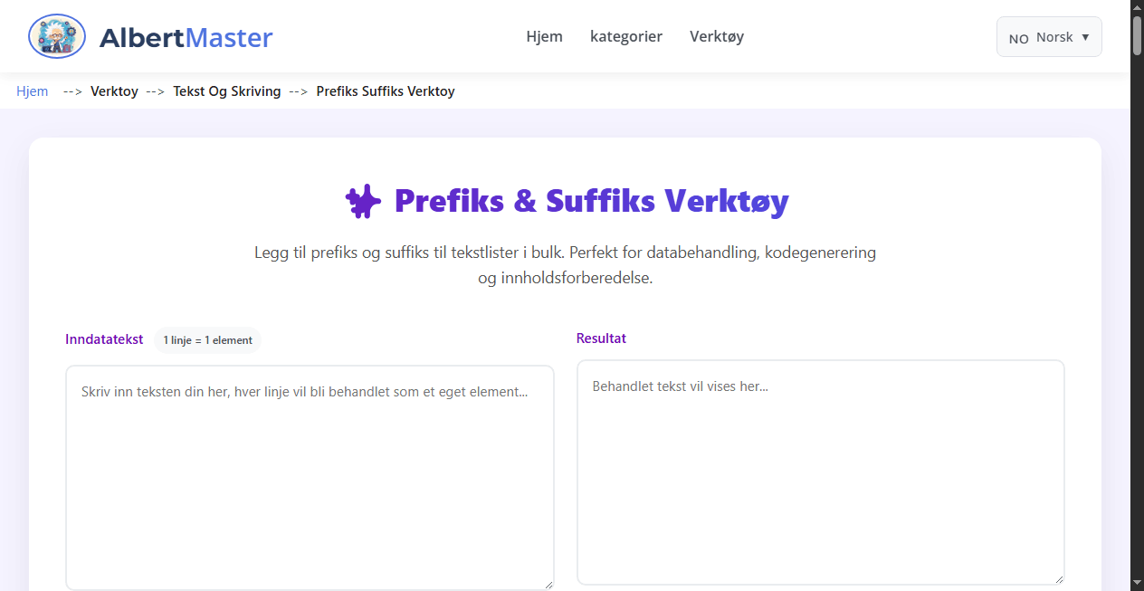 Prefiks og Suffiks